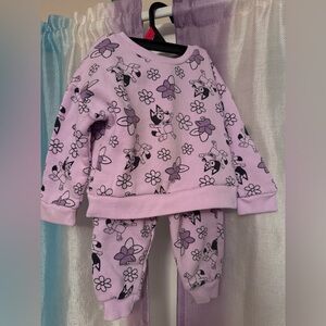 Bluey Toddler Girls Fleece Sweatshirt & Jogger Pants Outfit